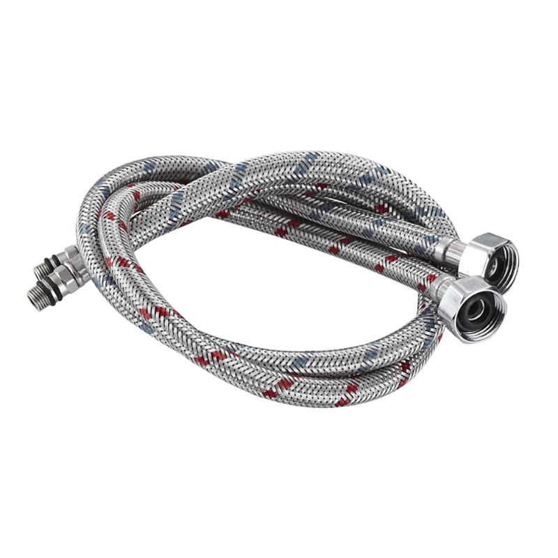 Flexible Hose Braided - 2 Stuks 60 Cm Flexibele Sanitairleidingen