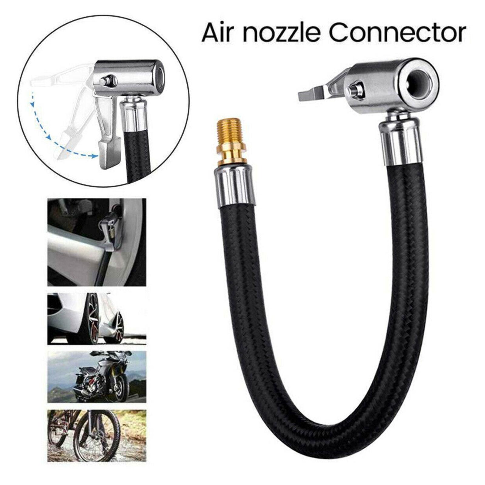 Flexible Hose Braided - Flexibele roestvrijstalen bandventielaansluiting Buisvergrendeling Auto-accessoires Air