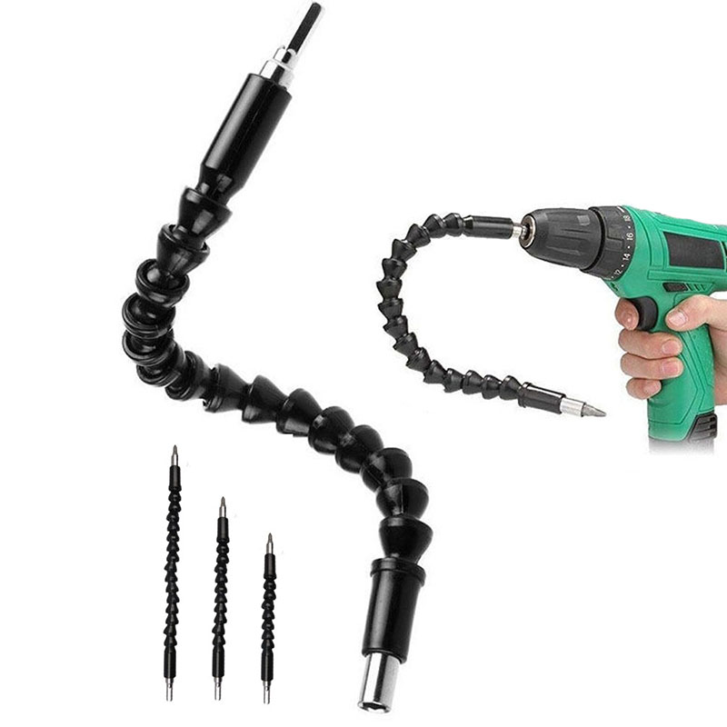 Drain Snake Flexible - Elektrische boorschroevendraaierbit Multifunctionele universele slang flexibele
