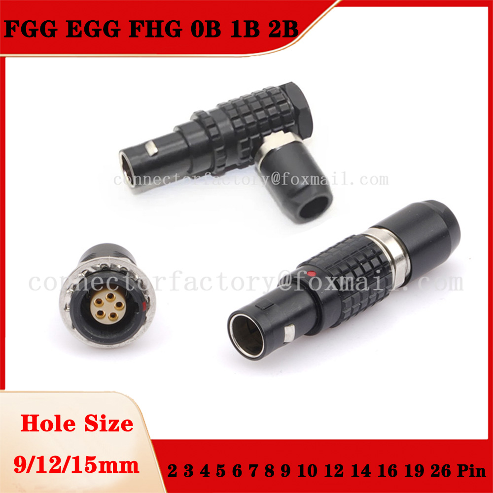 Push Fit Connector - Zwart Fgg Ei Fhg 0b 1b
