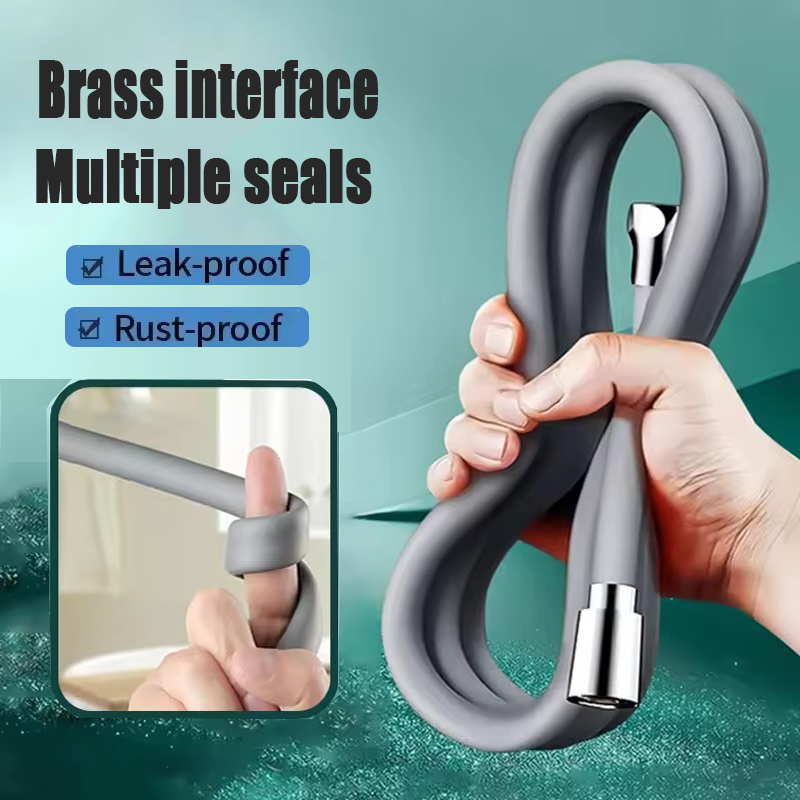 Silicone Tap Washer - 1.5/2M Badkamer Siliconen Douche Buis Bocht