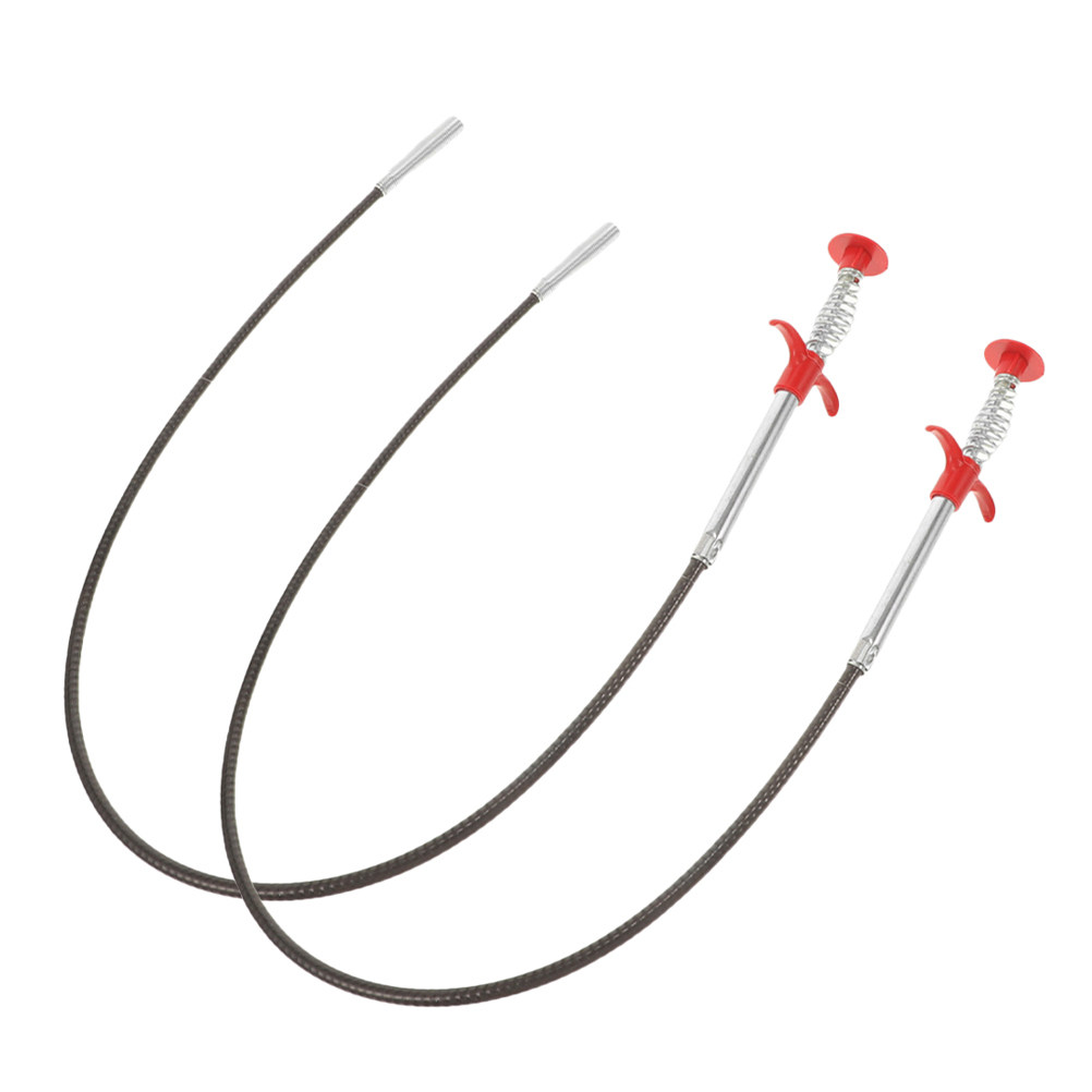 Drain Snake Flexible - 2 stuks huishoudelijke vierklauwige pijphaak flexibele