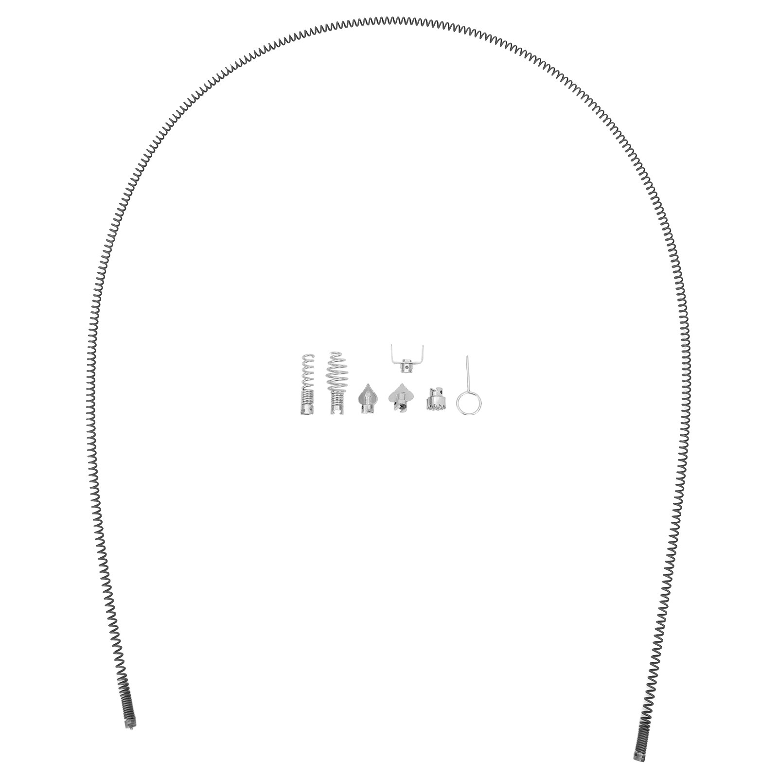 Drain Snake Flexible - 1 Set Lente Pijpreinigingsgereedschap 9,84ft Hoge
