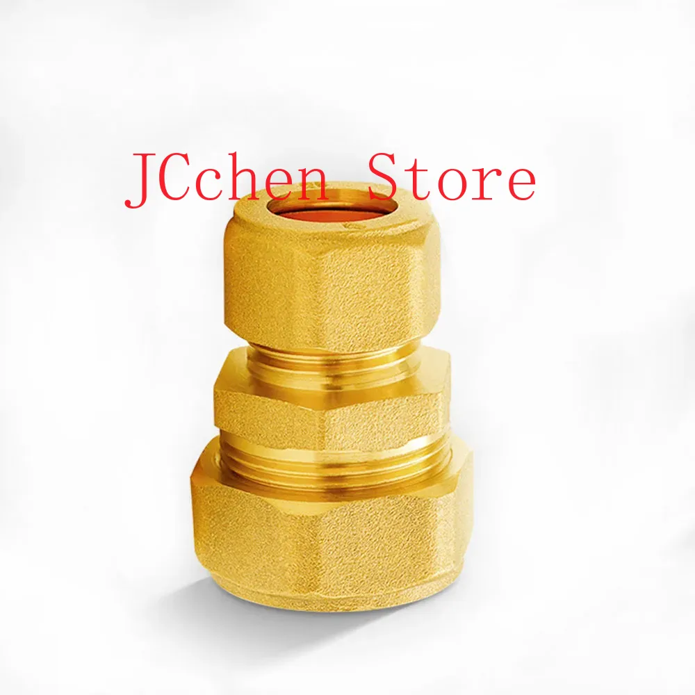 Compression Fitting Brass - Messing 6/8/10/12/14/15/16/18/22mm Buis Pijp Montage Dubbele