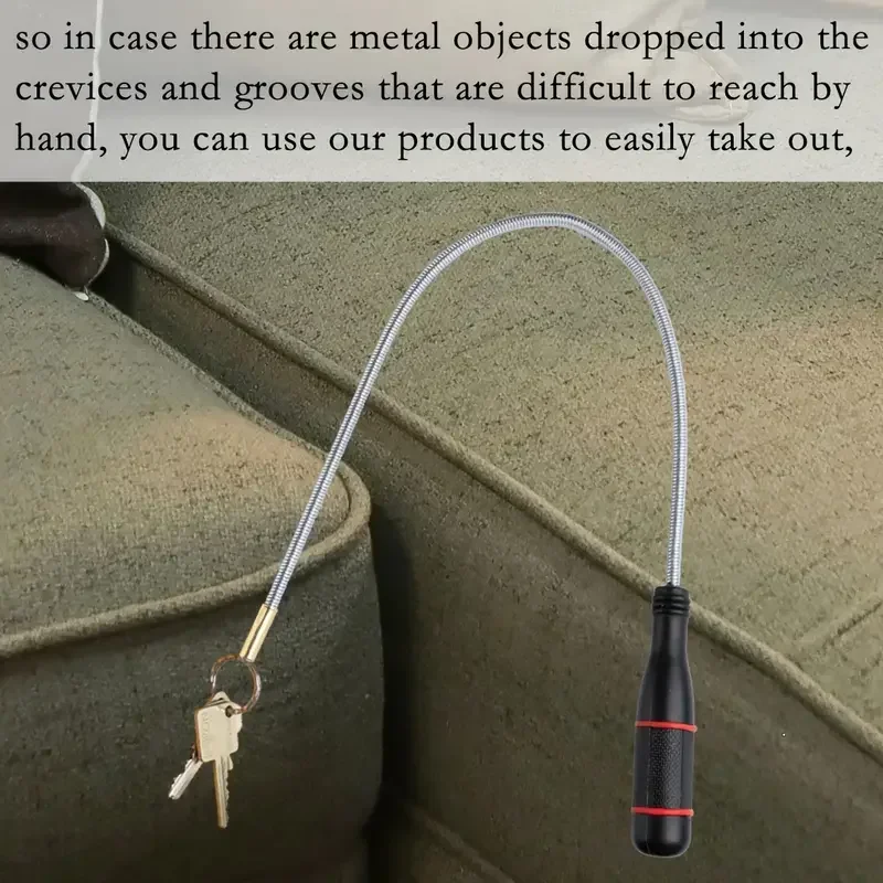 Drain Snake Flexible - Flexibele magnetische oppaktool, buigbare slangzuiger voor