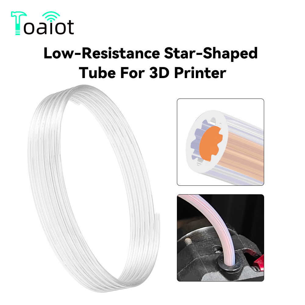 Ptfe Tape Thread - Stervormige PTFE-buis met lage weerstand voor