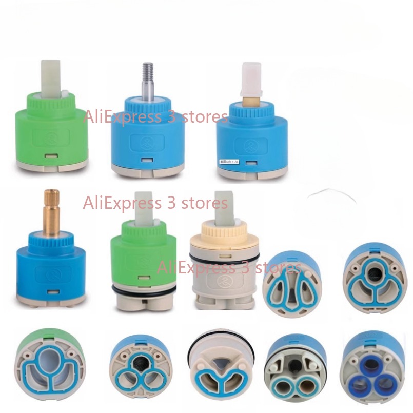 Shower Valve Cartridge - 1PCS 35/40mm Vervanging Keramische Spool Waterkraan