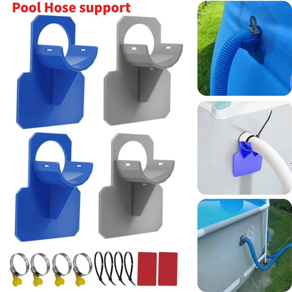 Plastic Pipe Clip - 2 Stuks Zwembad Pijp Bevestiging Houder