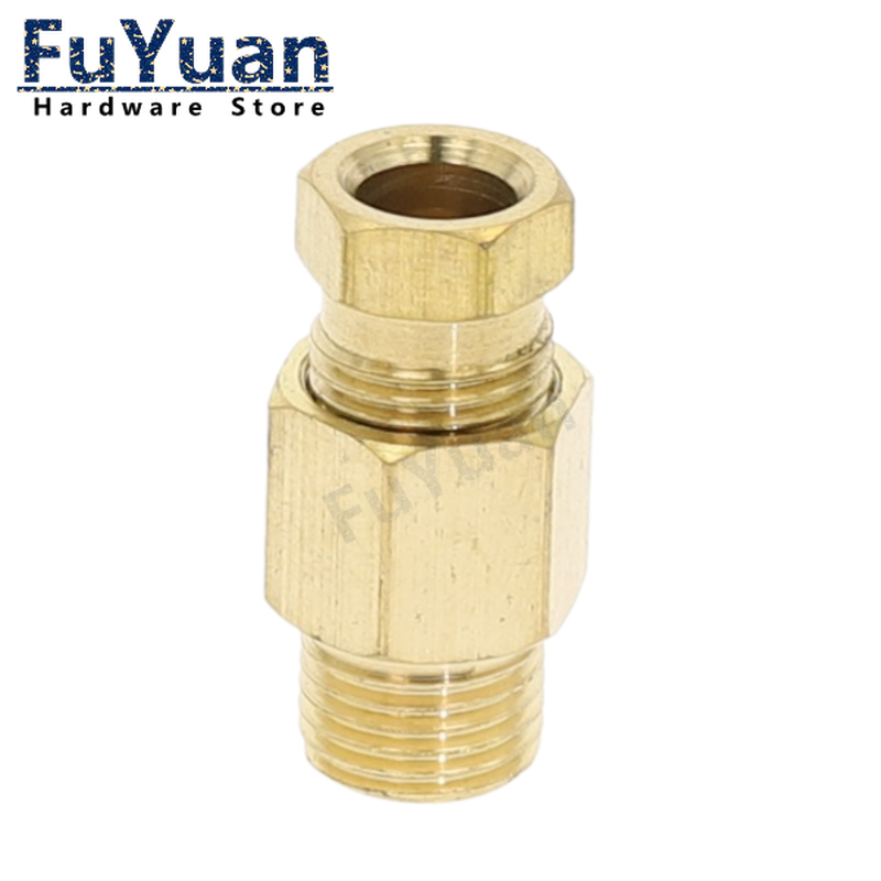 Compression Fitting Brass - Compressie Ferrule Buis Compressie Fitting 4
