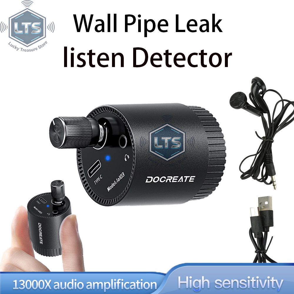 Pipe Freeze Spray - Type C lekdetector Draagbare geluidsversterker Waterleiding