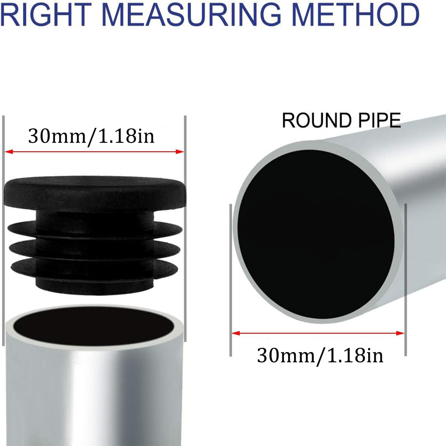 8-40 Stuks Zwarte Ronde Plasti - Plastic Pipe Clip recensie en prijs
