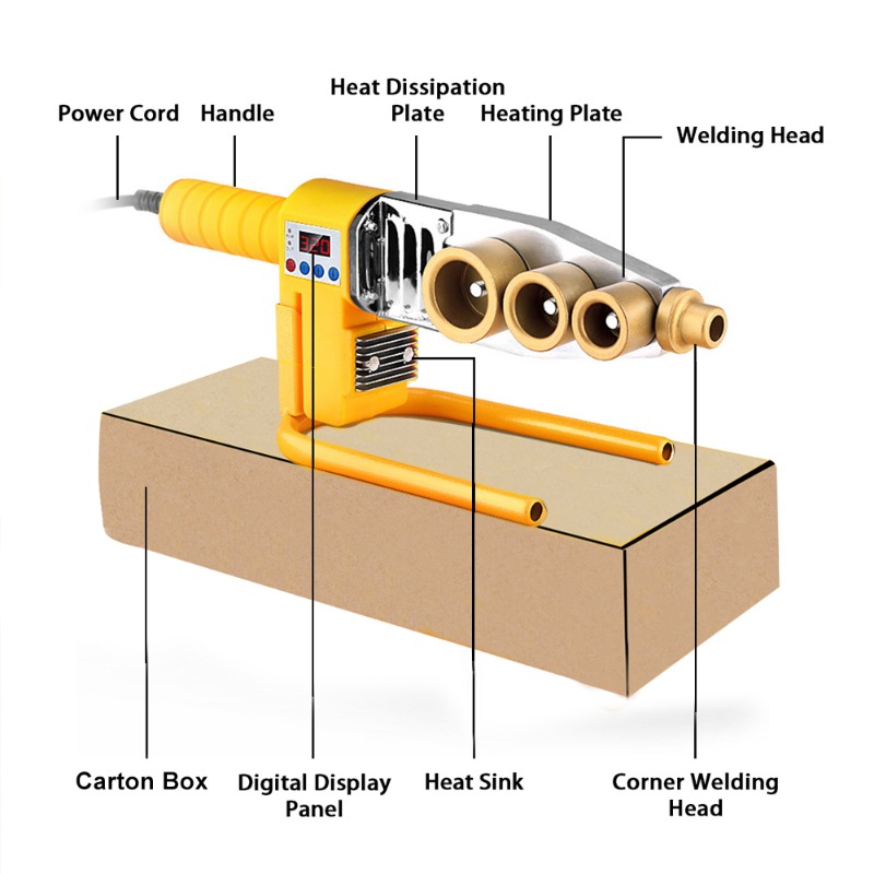 600/800/1000W Pijp Lasmachine  - Pipe Freeze Spray recensie en prijs