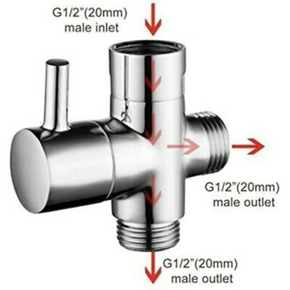 G1/2in 3-weg omschakelklep T-a - Shower Valve Cartridge recensie en prijs