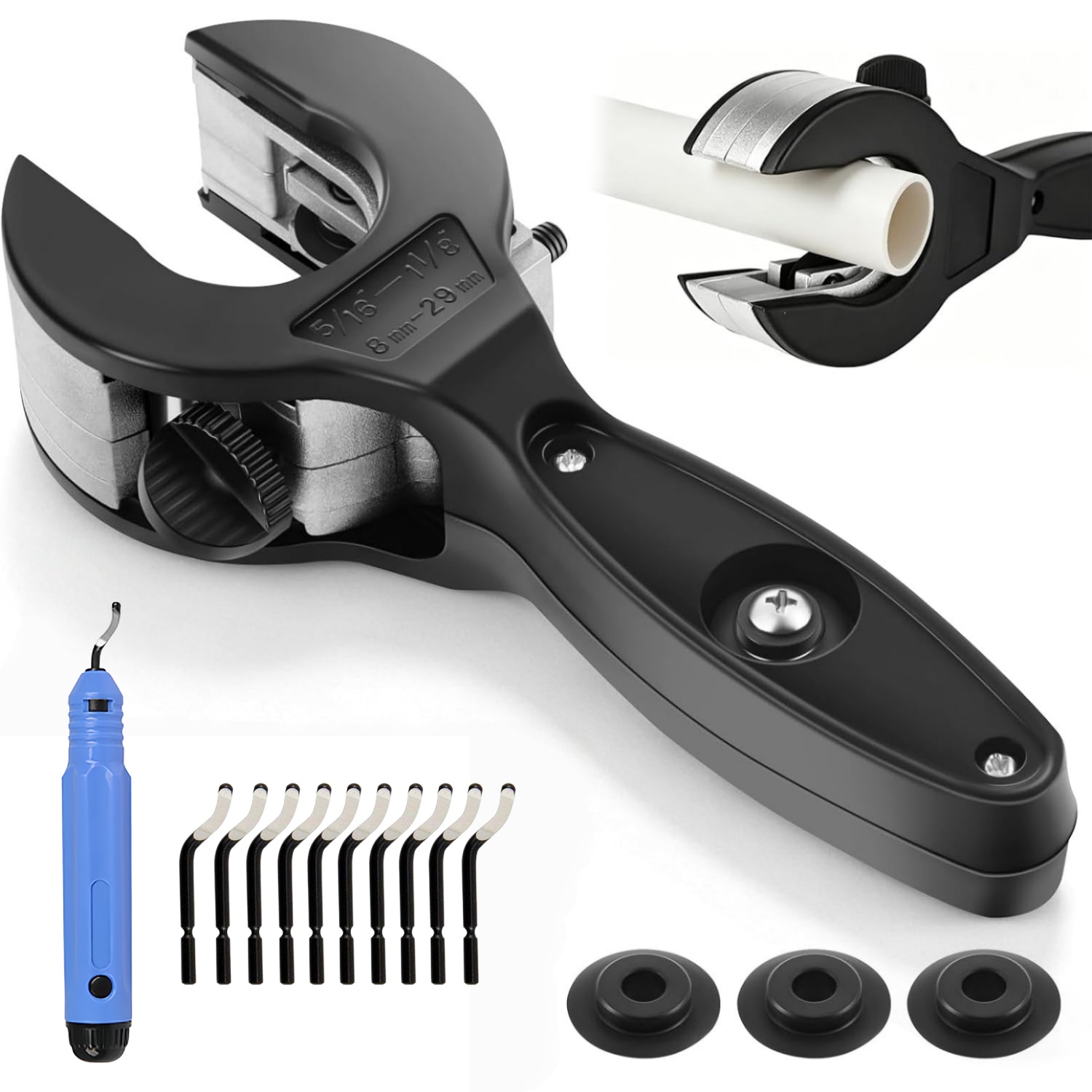 Pijpsnijderset met ratel, buis - Pipe Cutter Ratchet recensie en prijs