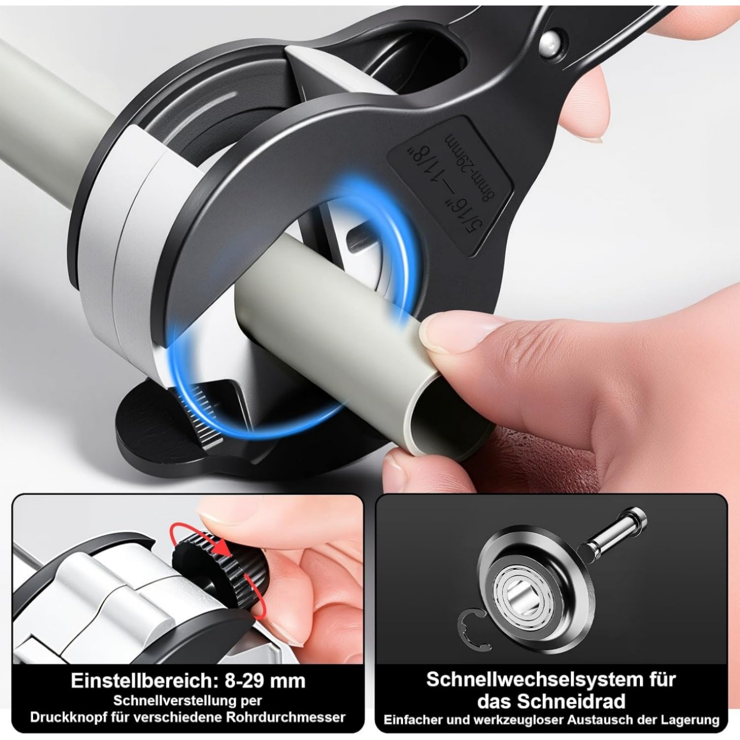 Pijpsnijderset met ratel, buis - Pipe Cutter Ratchet recensie en prijs
