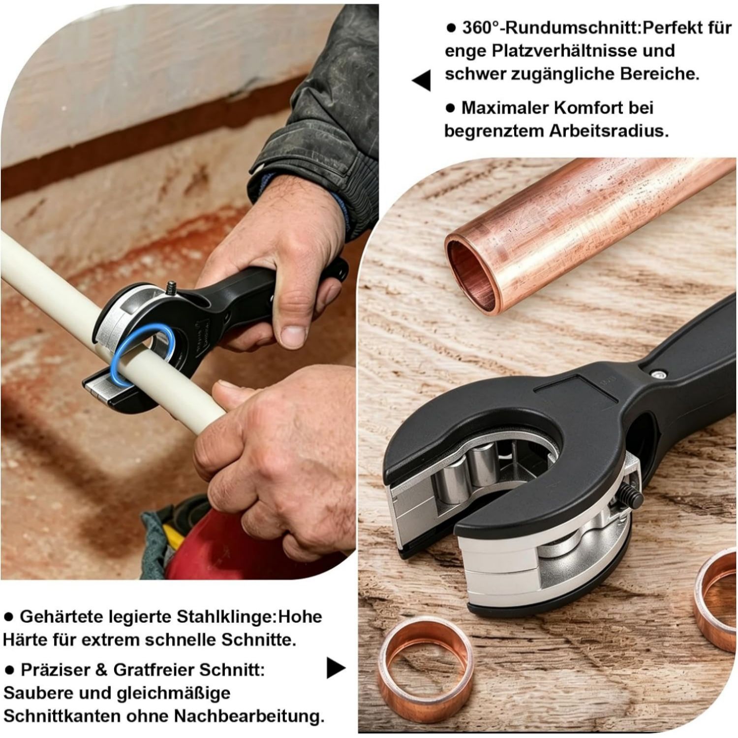 Pijpsnijderset met ratel, buis - Pipe Cutter Ratchet recensie en prijs