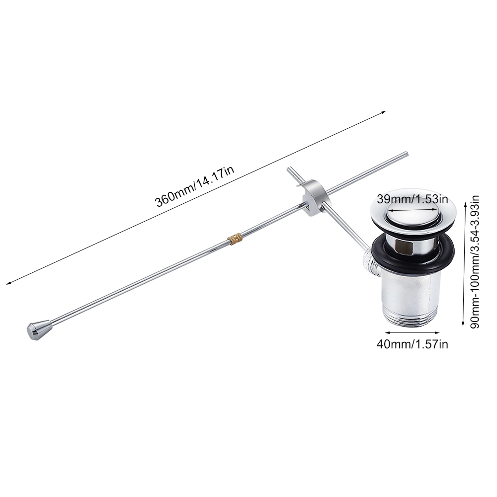 Pop-Up Afvoerhendel Badkamer G - Drain Pipe Clip recensie en prijs