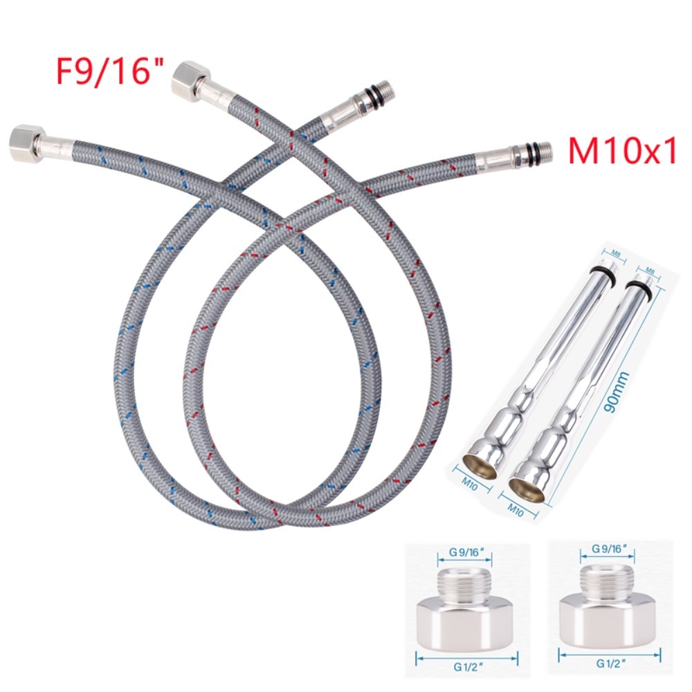 2 Stuks Flexibele Sanitairleid - Flexible Hose Braided recensie en prijs