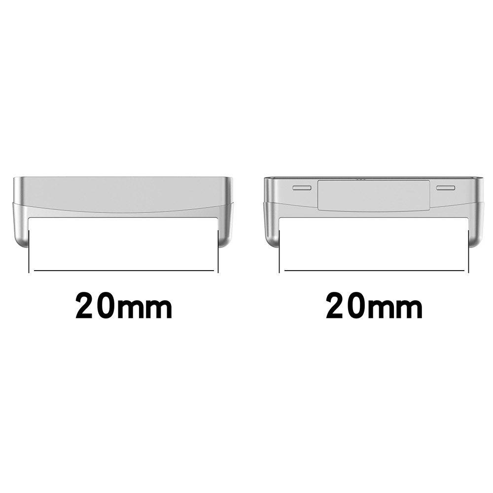 Metalen adapter voor Fitbit Ve - Push Fit Connector recensie en prijs