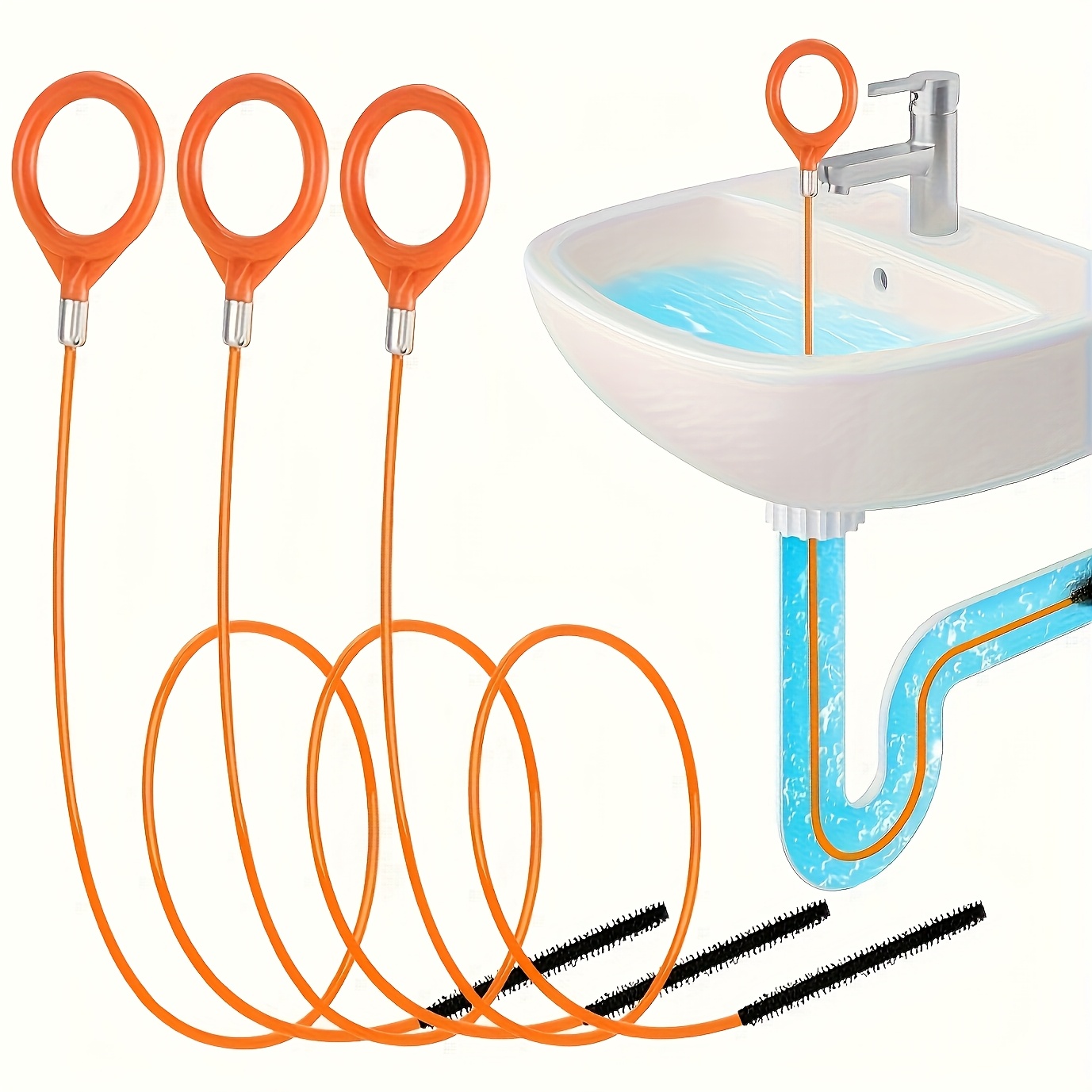 Afvoerontstopper, flexibel, br - Drain Snake Flexible recensie en prijs
