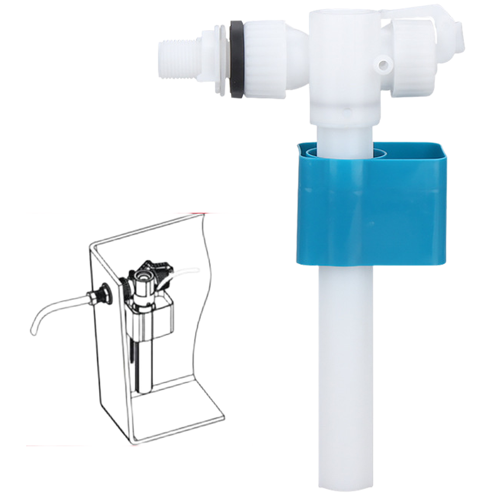 ABS toilet-zijinlaatklep met 3 - Toilet Fill Valve recensie en prijs