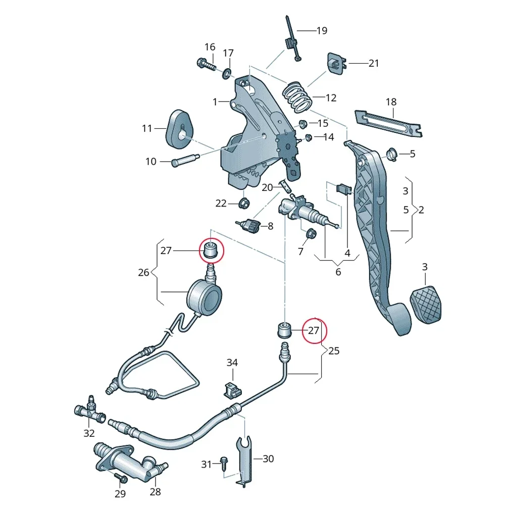 Voor Fiat Ulysse Peugeot 806 1 - Plastic Pipe Clip recensie en prijs