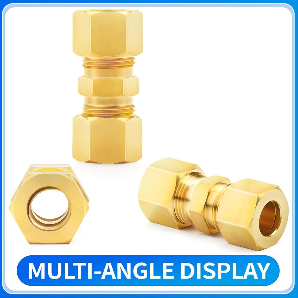 Adapter Messing Messing compre - Compression Fitting Brass recensie en prijs