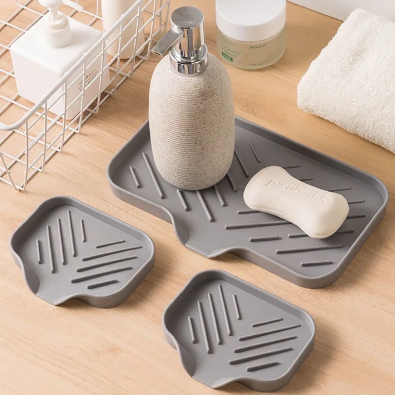 Zelfdrainerende zeephouder van - Silicone Tap Washer recensie en prijs