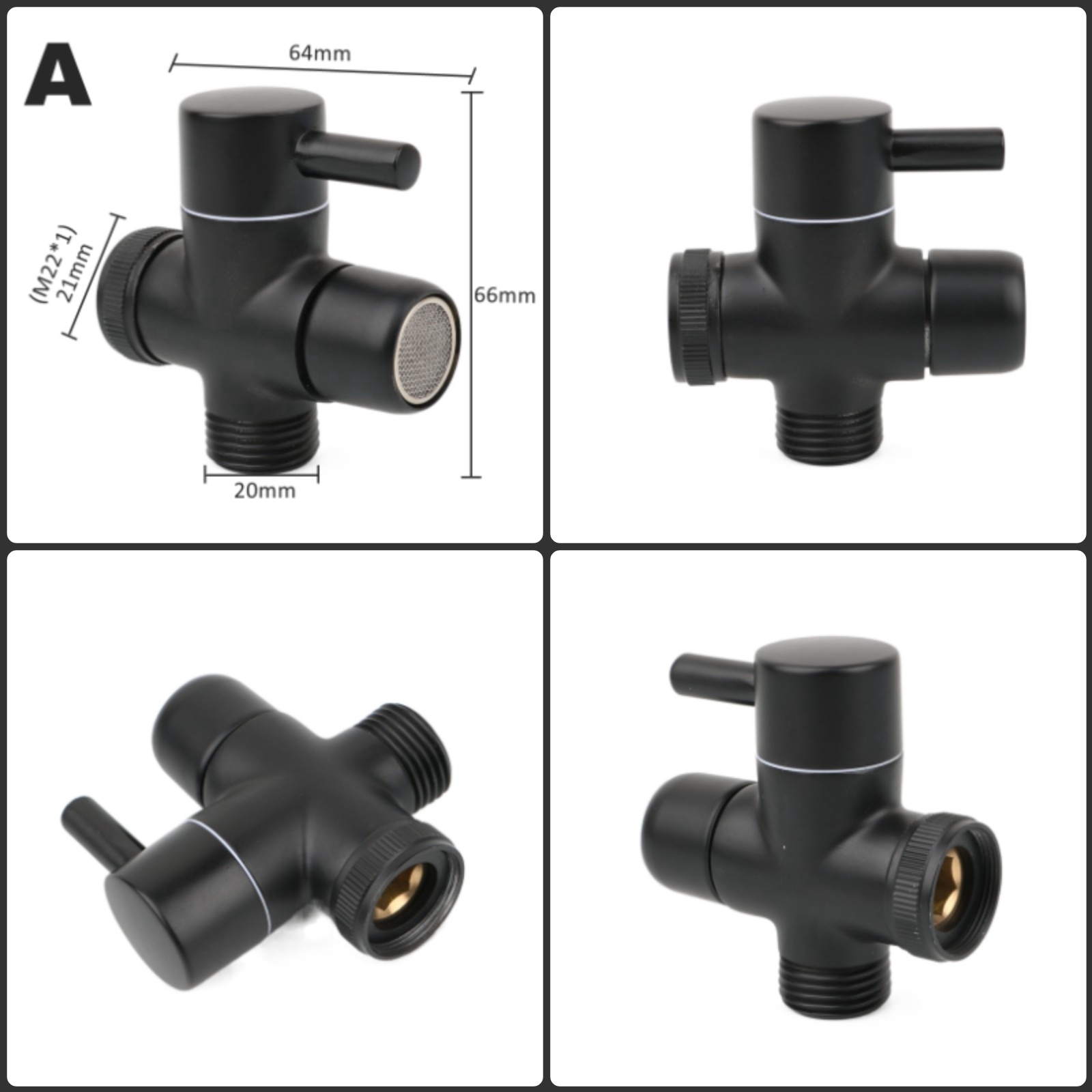 Zwart Messing Douchearm Adapte - Shower Valve Cartridge recensie en prijs