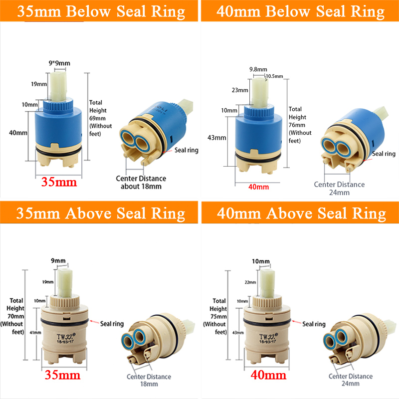 Tap Mengen Hoge Spool Valve 35 - Shower Valve Cartridge recensie en prijs