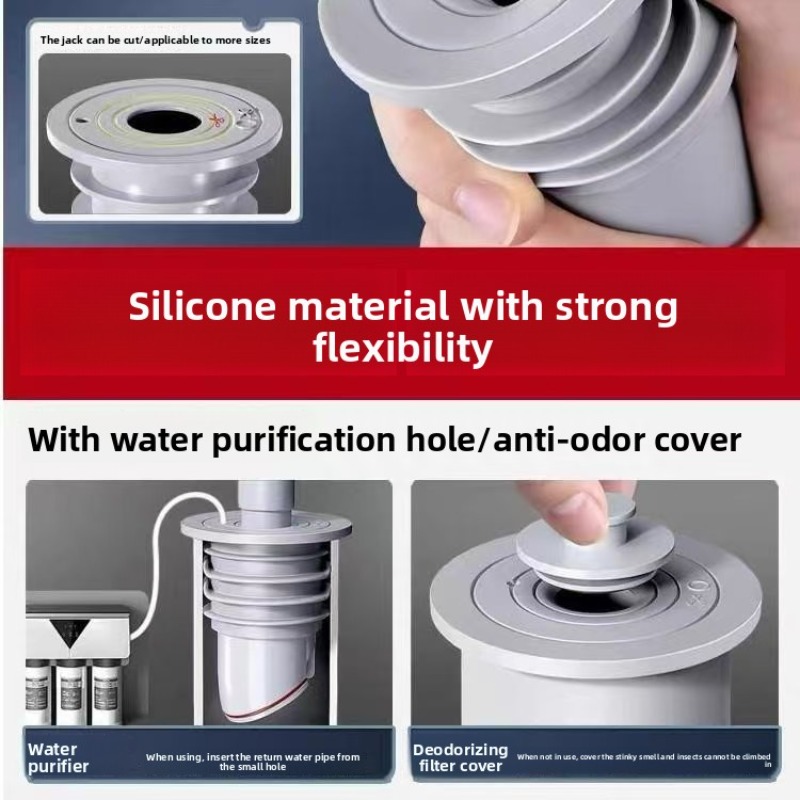 Gootsteen Plug Rioolbuis Afdic - Drain Pipe Clip recensie en prijs