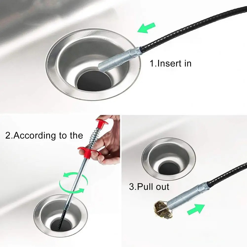 Flexibele Spring Snake Afvoerp - Drain Snake Flexible recensie en prijs