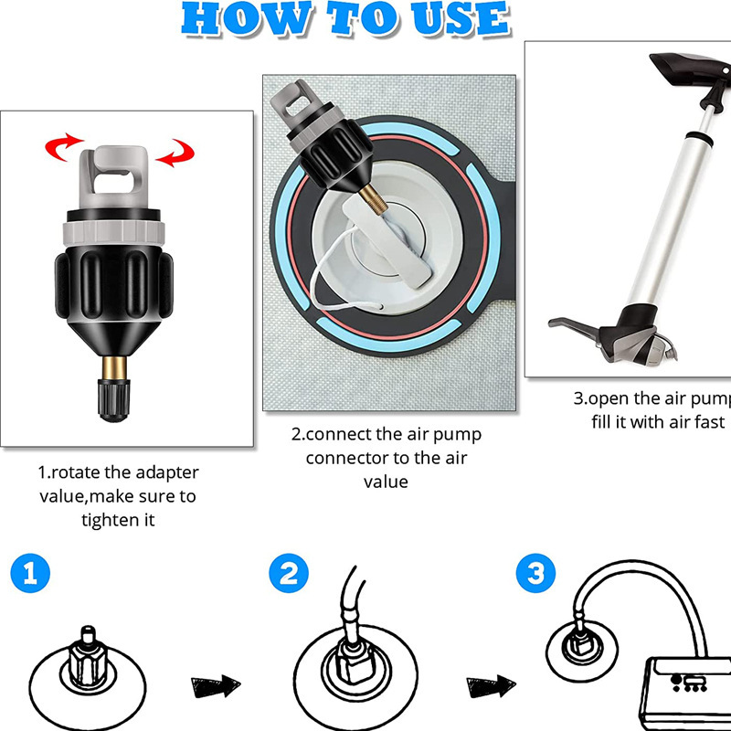 Universele SUP-pompadapter Opb - Float Ball Valve recensie en prijs